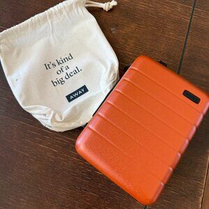 NEW Away The Mini Case Metallic Orance